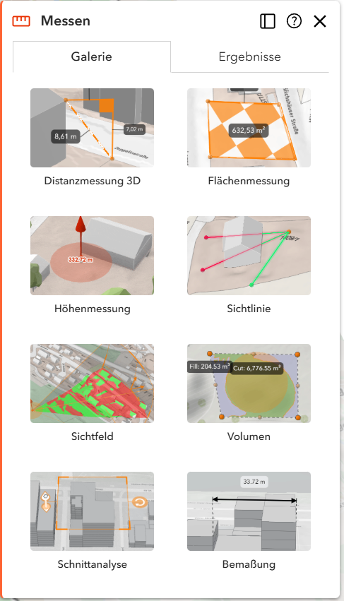 Das Werkzeug Analyse