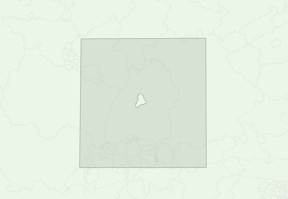 Beispielhaftes Maskierungs-Polygon in ArcGIS Pro